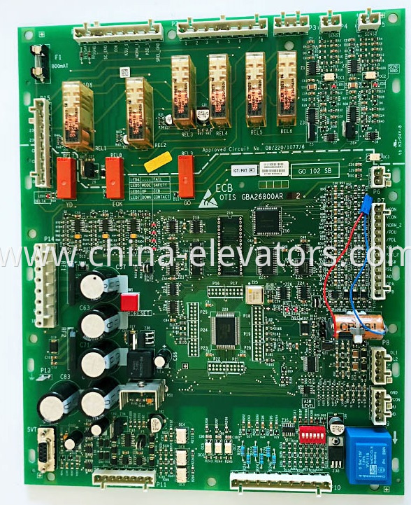 OTIS 506 Escalator ECB Mainboard GBA26800AR2